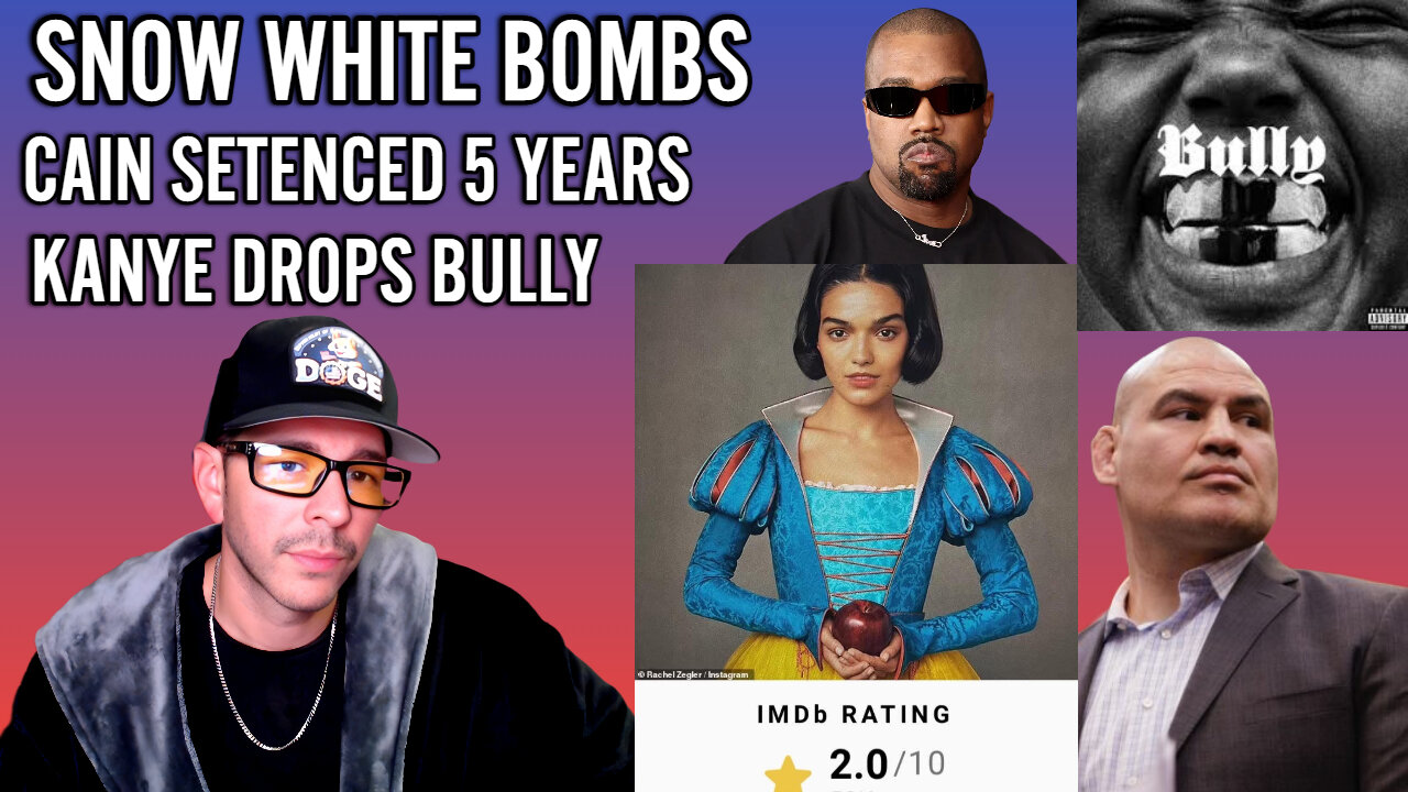 🎥 Snow White Flops, Cain Velasquez Sentenced, and Kanye’s Bully Album Drops 🎤