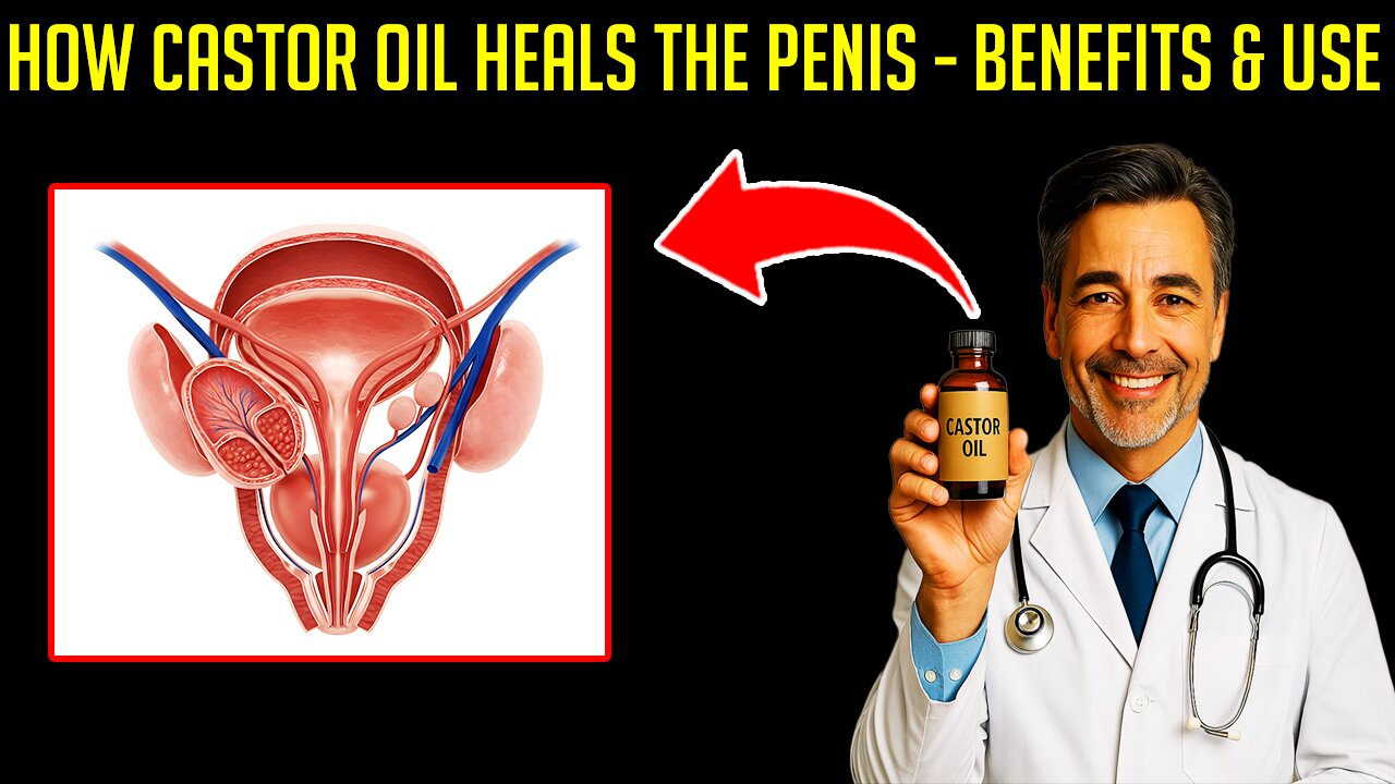 The Hidden Benefits of Castor Oil For Restoring Manhood After 60.