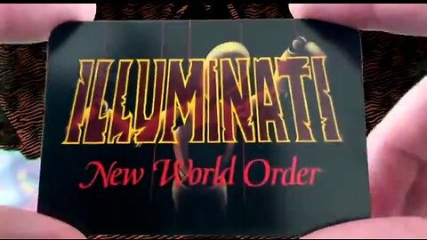 NWO: FULL DECK OF THE 1994 ILLUMINATI CARDS 🔥