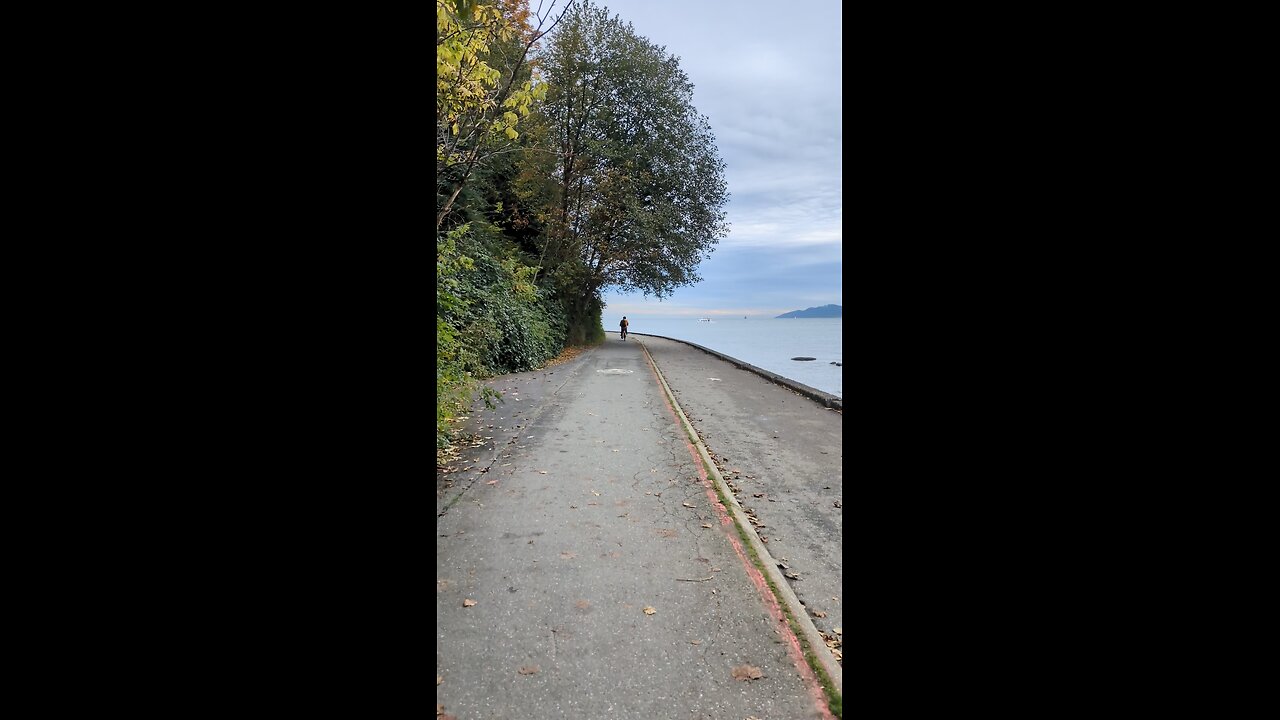 Stanley Park Vancouver, BC Canada Bike Ride
