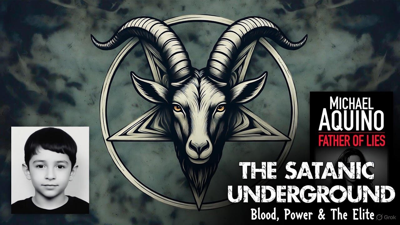The Satanic Underground: From Aquino to Adrenochrome - The Hidden War for Our Children