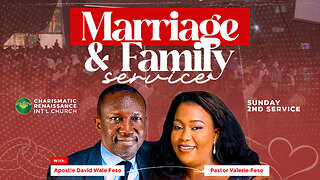 Sunday 2nd Service LIVE || Family service || Apostle David Wale Feso
