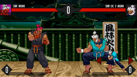 MUGEN - Vyn's Shin Akuma vs. Shin LVL 2 Akuma - Download