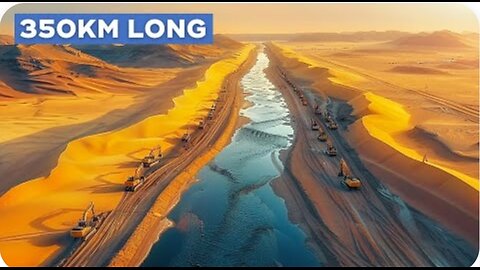 Pakistan Is Building One Of Asia's Largest Artificial Rivers in The Desert 🏜️