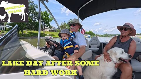 🌾 Homesteading Hustle: Drainage Fixes, Hay Prep, Fencing & Family Lake Day! 🌞