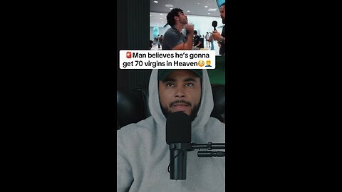🚨Man believes he’s gonna get 70 virgins in Heaven😳🤦‍♂️
