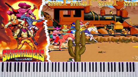 Sunset Riders 🏹 I Will Run and Face Tomorrow! 🎹MIDI🎹