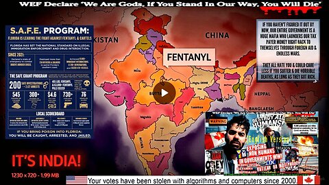 NOT CHINA, MEXICO OR VZ-INDIA IS #1 FENTANYL DISTRIBUTOR (compilation version)
