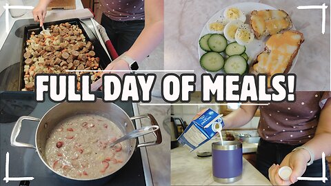 FULL DAY OF FOOD! | WHAT WE EAT IN A DAY AS A FAMILY OF 7