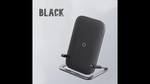 Horizontal and Vertical Wireless Charger & Phone Holder, With 1m Charging Cable, 15W Fast Charging