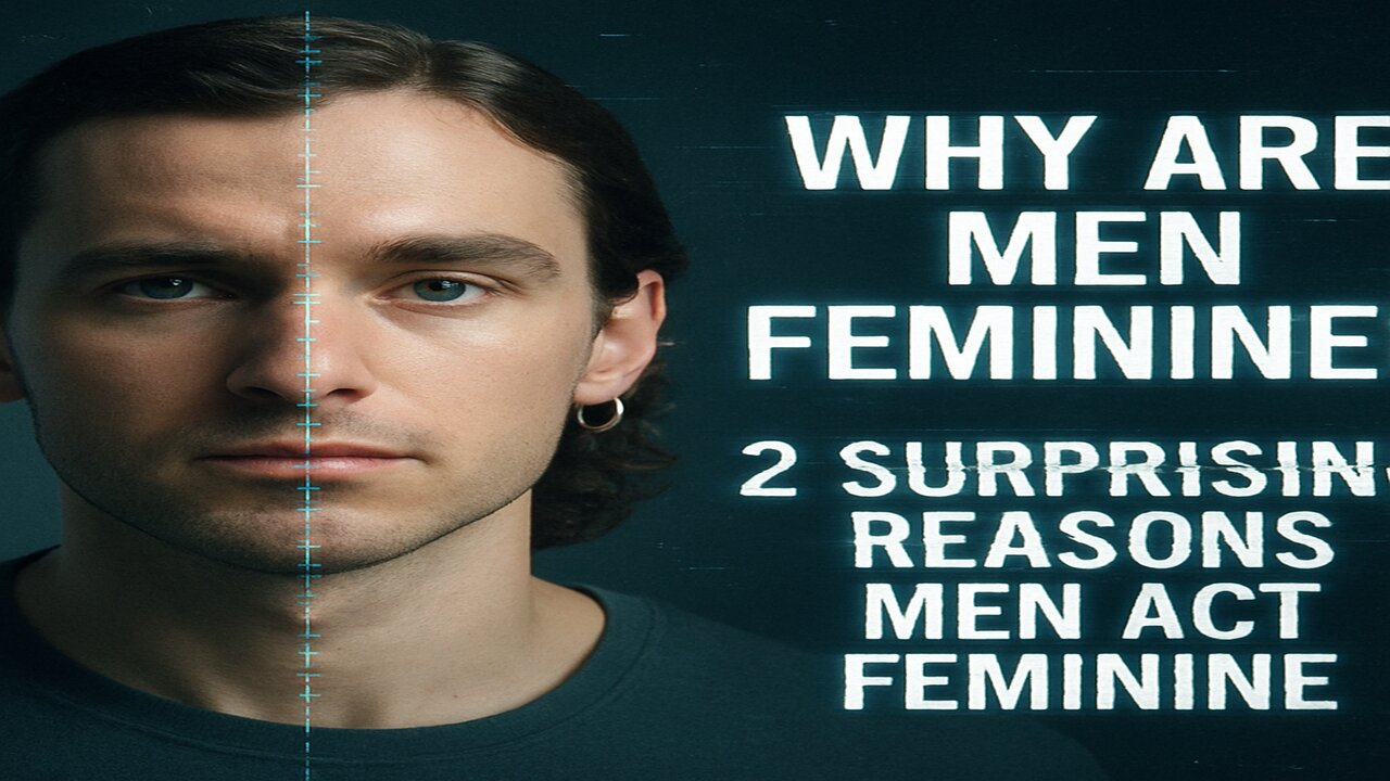 Men Going Feminine? Here’s the Real Reason Why