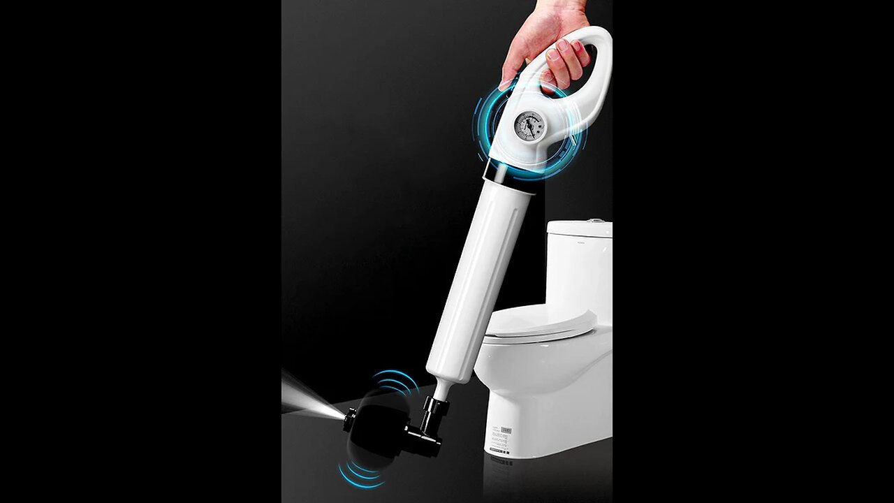 Unclog Drains Instantly with Fully Automated Smart Plunger
