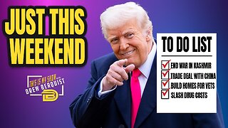 Trump Reaches a Trade Deal with China, Ends the War in Kashmir, and Slashes Drug Prices