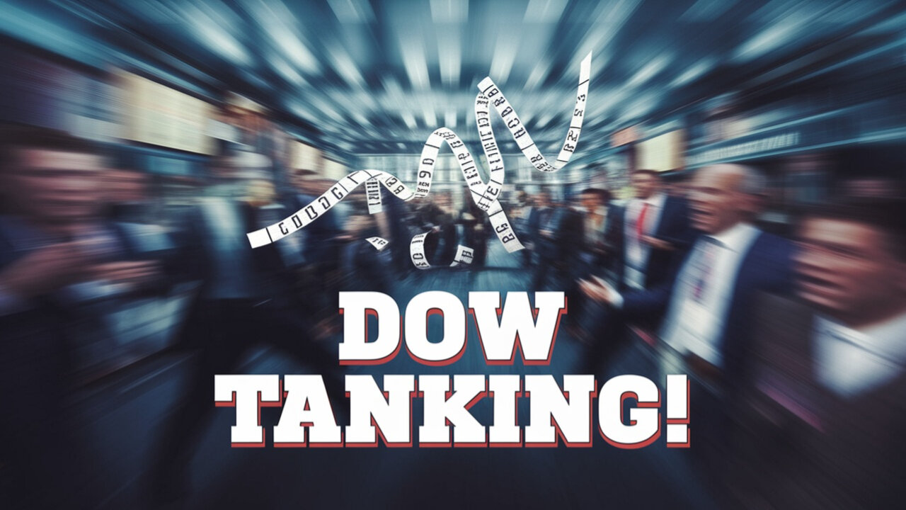 "Trump's Tariff Shock CRASHES Stock Market! 💥 | Dow, S&P 500, Nasdaq TANKING!"