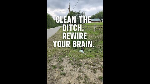 📍Most people don’t need therapy. They need to clean their yard.