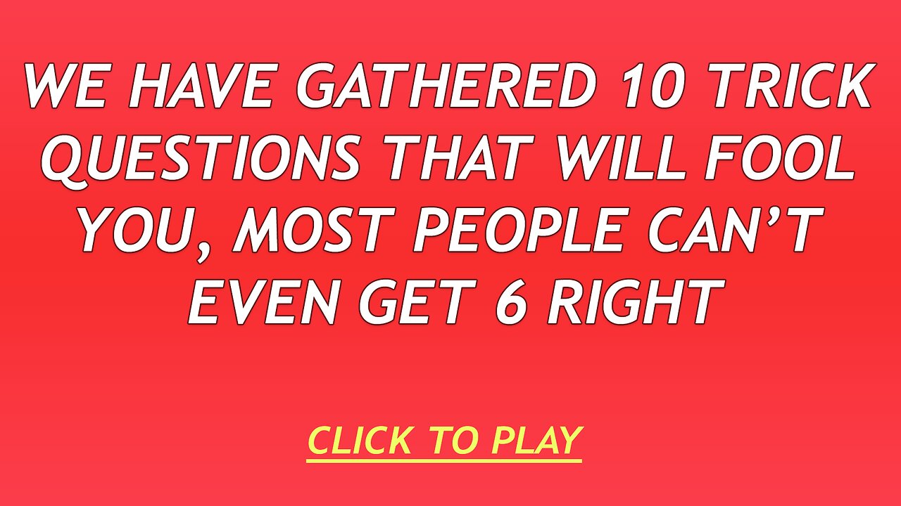 Trivia Quiz
