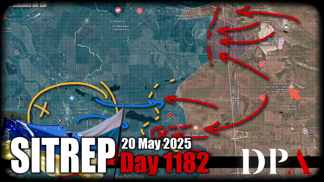 [ Ukraine SITREP ] OFFENSIVE SPLITS IN TWO!!! Major ops at Siversk Front! Something at Chervone!