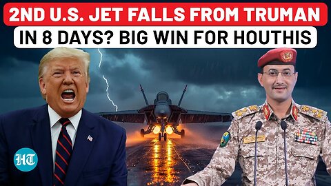 Houthis Score Again? Back-to-Back Blows From USS Truman in Just 8 Days As 2nd Jet Falls Overboard