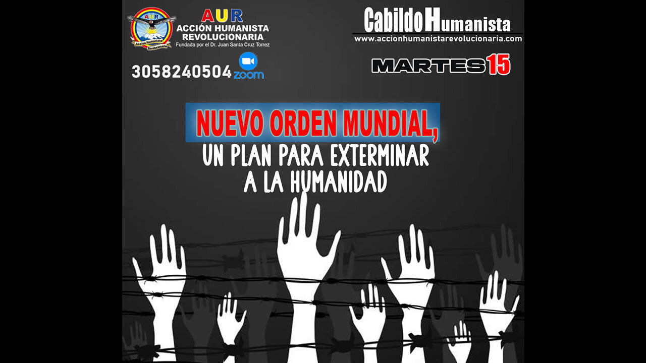 15-04-2025 CABILDO (NOCHE) NOM, UN PLAN PARA EXTERMINAR A LA HUMANIDAD