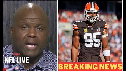 Booger: Myles Garrett Can Elevate Shedeur Sanders' Career | NFL Live Today