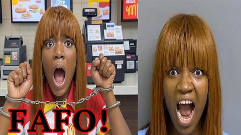 She FINDS OUT BIG TIME after STABBING her McDonald's Manager TO DEATH! FAFO!