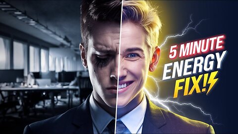 Low Energy? Do THIS for an Instant Boost in 5 Minutes! (Science-Backed)