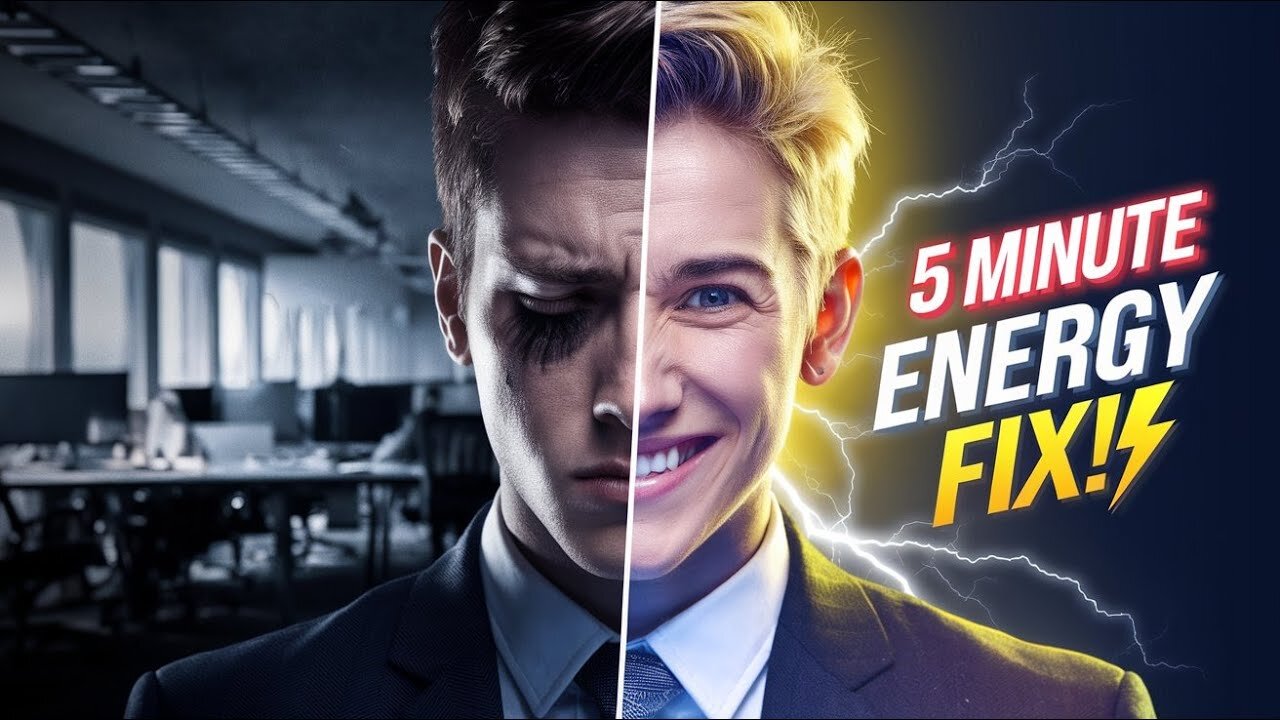Low Energy? Do THIS for an Instant Boost in 5 Minutes! (Science-Backed)
