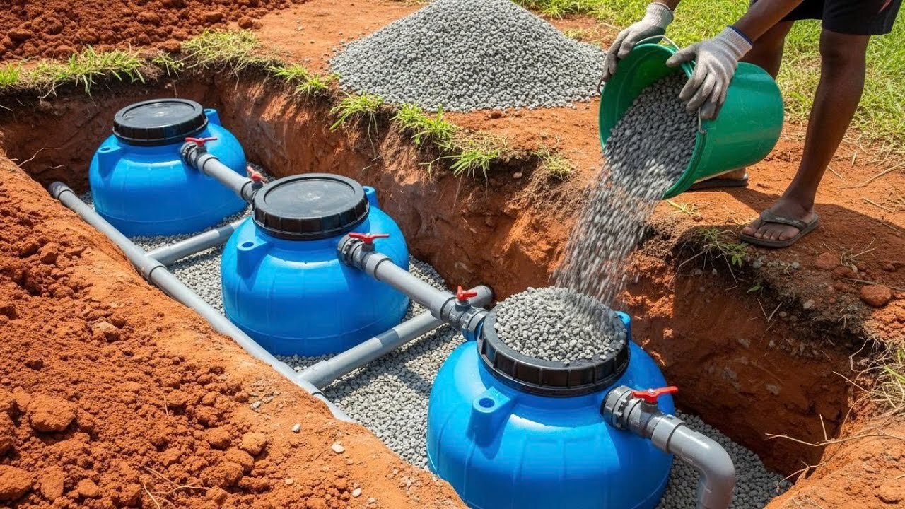 No More Gas Cylinders! Get Free Gas All Year Round Using Just a Blue Plastic Barrel +PVC Pipes