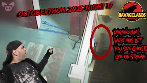 Reacting to Slaped Ham - Paranormal Webcams Let You See Ghosts | Octoberthon 2025 Night 17