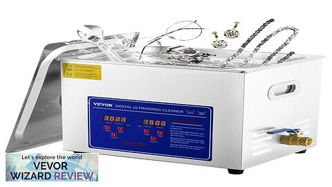 VEVOR Professional Ultrasonic Cleaner 10L Ultrasonic Jewelry Cleaner with Digital Timer Review