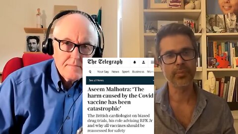 Big pharma and covid vaccines, Illusion of knowledge - John Campbell w' Aseem Malhotra