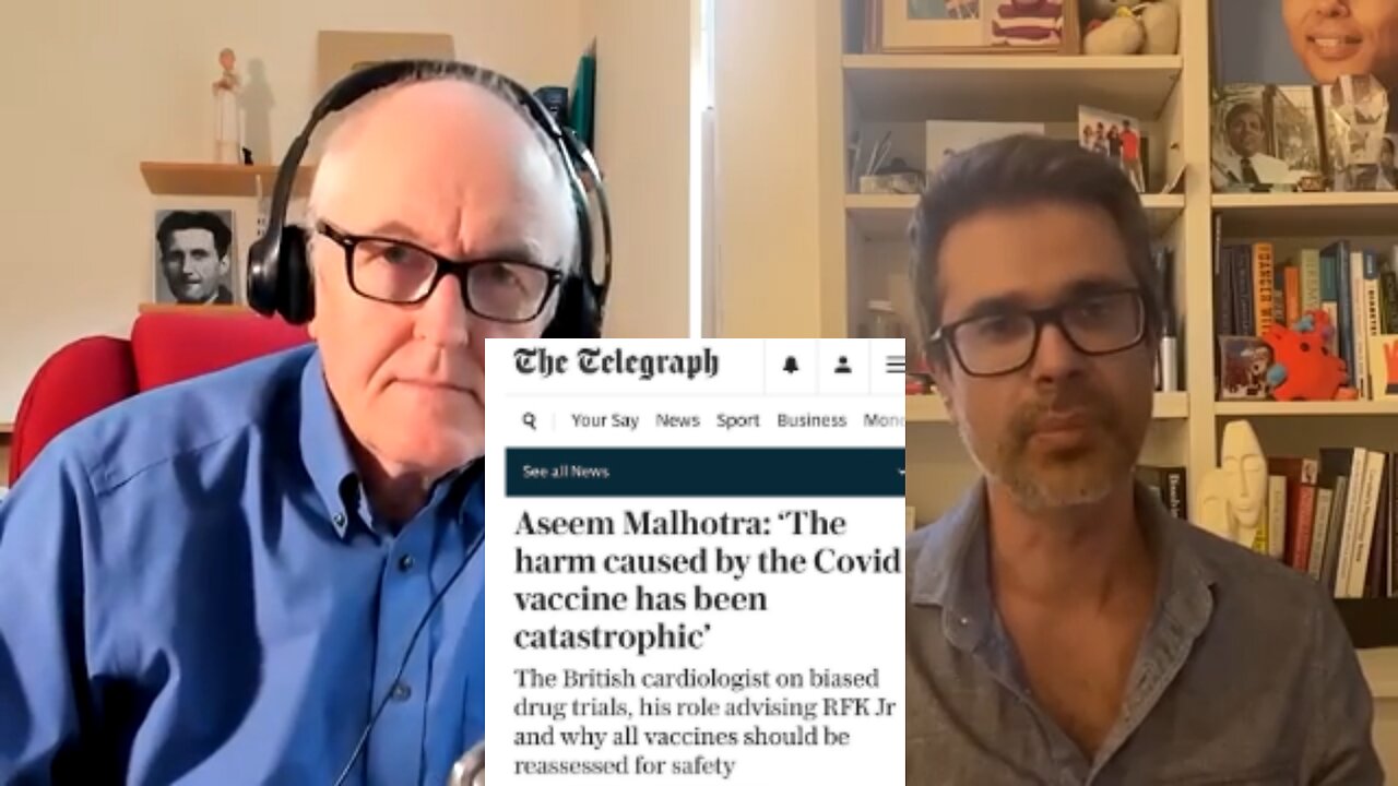 Big pharma and covid vaccines, Illusion of knowledge - John Campbell w' Aseem Malhotra