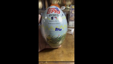 New #Topps Easter Egg Tin #baseballcards #packopening #series1