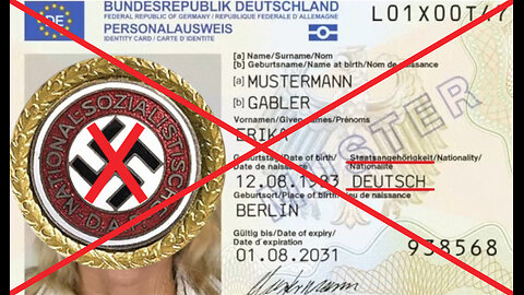 Deutsche Staatsangehörigkeit von 1934 Adolf Hitler wird verramscht! #AfD-BRD_staatenlos