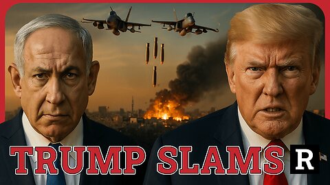 TRUMP IS FURIOUS! How many ceasefires will Israel break? | Redacted w Natali and Clayton Morris