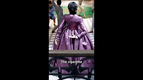 Cigarette killed her !