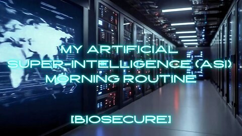 [biosecure] - My artificial super-intelligence (ASI) morning routine