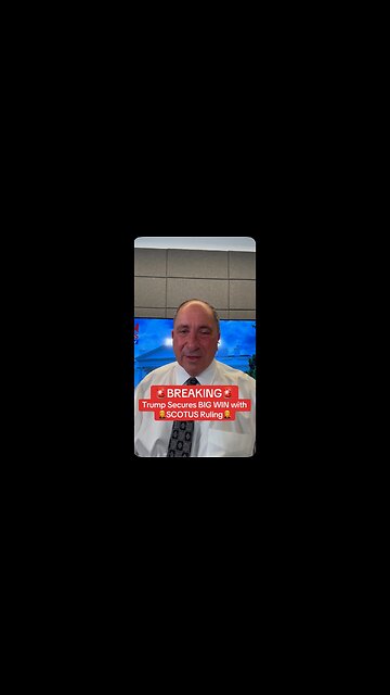 Trump Secures BIG WIN with SCOTUS Ruling