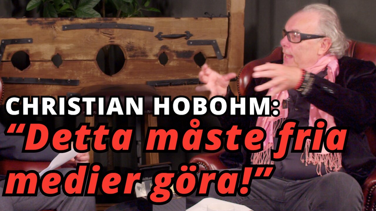 Christian Hobohm: Detta steg måste alternativmedia ta snarast!