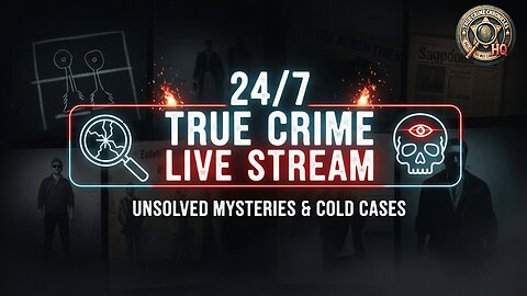 24/7 True Crime Live Stream 🔍💀 | Unsolved Mysteries & Cold Cases