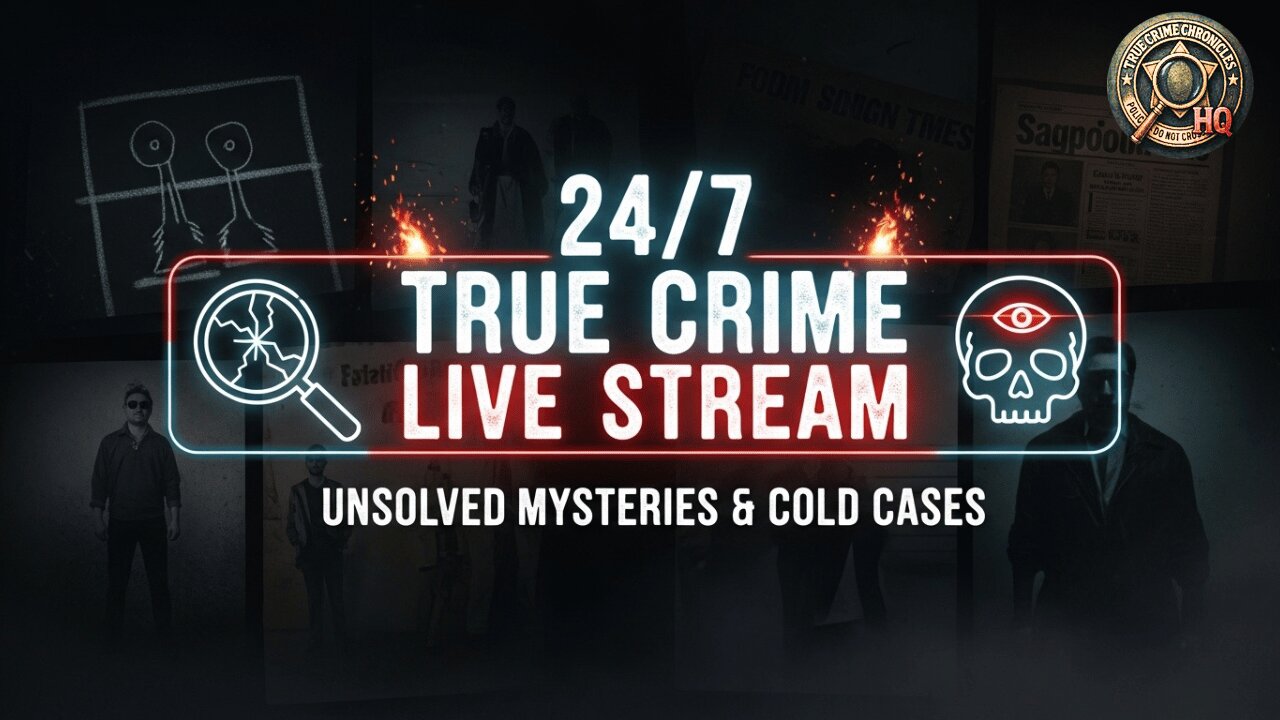 24/7 True Crime Live Stream 🔍💀 | Unsolved Mysteries & Cold Cases