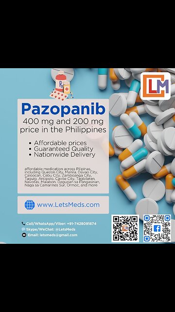 Buy Pazopanib Tablets Online in the Philippines – Affordable Price from LetsMeds