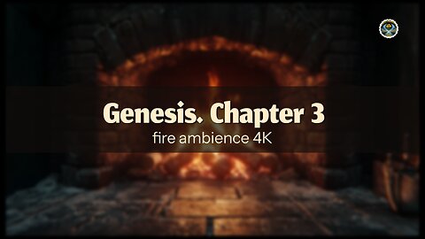 Genesis. Chapter 3 | 4K | Spend your time with God | Relax in God's presence | Fall asleep with God