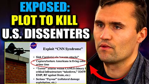 Leaked Gov't Files Expose Mossad Plot To Assassinate Charlie Kirk In 2025