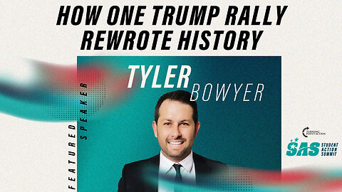 🎥 Turning Point Action COO Tyler Bowyer takes you through the story of the 1st Trump rally 👀