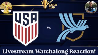 United States Vs. Guatemala 2025 CONCACAF Gold Cup Semifinals Livestream Watchalong Reaction