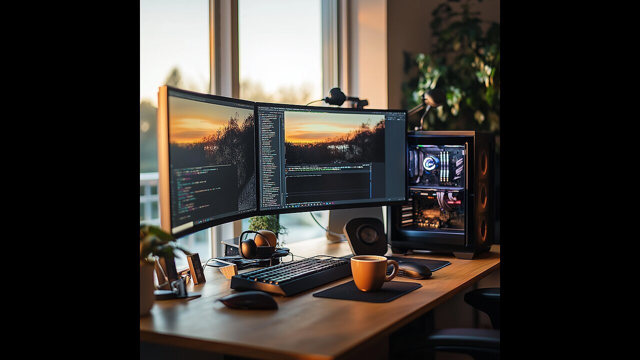 Morning Coffee and Gaming