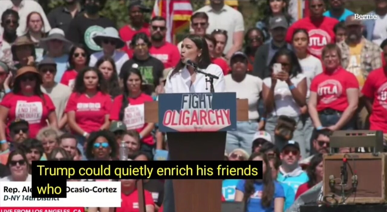 AOC Continues Trump Insider Trading Hoax