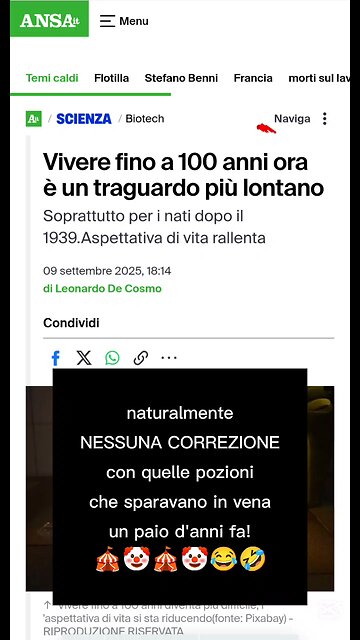 la notizia del giorno