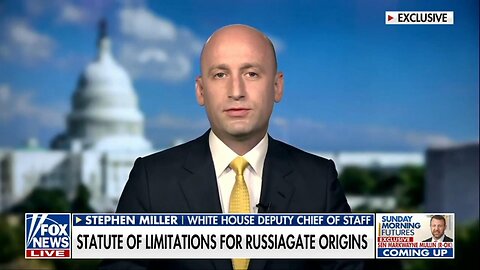 Stephen Miller shyly tells us what HE thinks of the Russia Hoax - Aug. 3, 2025